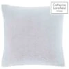 Catherine Lansfield Raschel Velvet Touch Cushion Silver