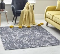 Mastercraft High Rise 6467A Rug - Light Grey/Dark Blue -Asiatic Shop 38543 12995