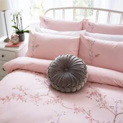 Laura Ashley Rosanna Steel Cushion -Asiatic Shop 44313 6125