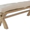 Other Hexham 2.0m Bench Cushion - Natural Check