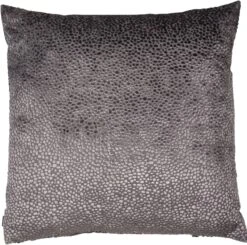 Malini Bingham Silver Cushion 43cm X 43cm