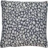 Malini Pebbles Navy Cushion 50cm X 50cm