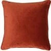 Malini Luxe Paprika Cushion 43cm X 43cm