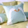 Fusion Puddles The Duck Teal Filled Cushion