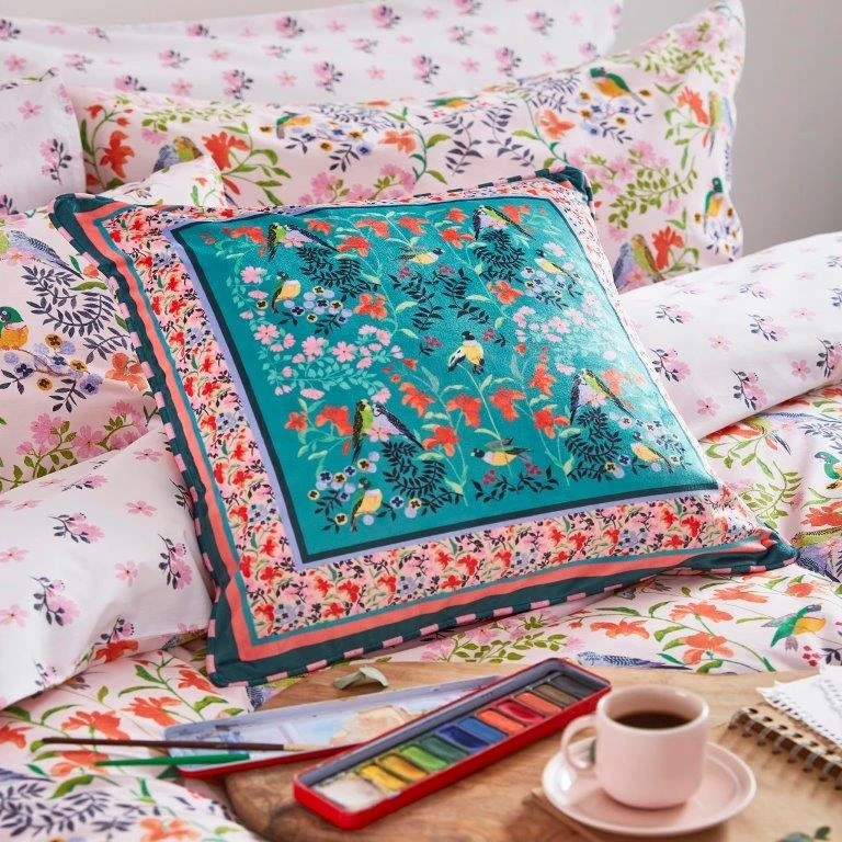 Cath Kidston Wild Abandon Cushion 2 Cath Kidston Wild Abandon Cushion - Image 2