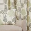 Sundour Coppice Green Filled Cushion