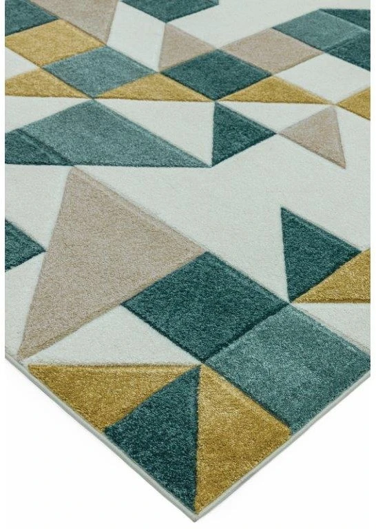 Asiatic Sketch Shapes SK03 Rug - Green 3 Asiatic Sketch Shapes SK03 Rug - Green - Image 3